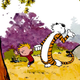 Illustration for article titled Test your commitment to Bill Watterson’s integrity with an animated clip of Calvin and Hobbes dancing